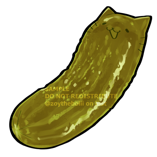 Pickle Sticker