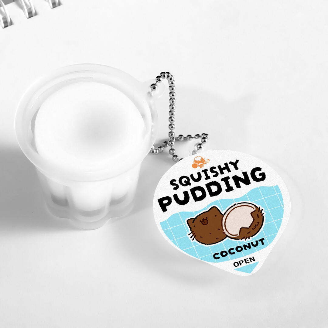 White coconut squishy
