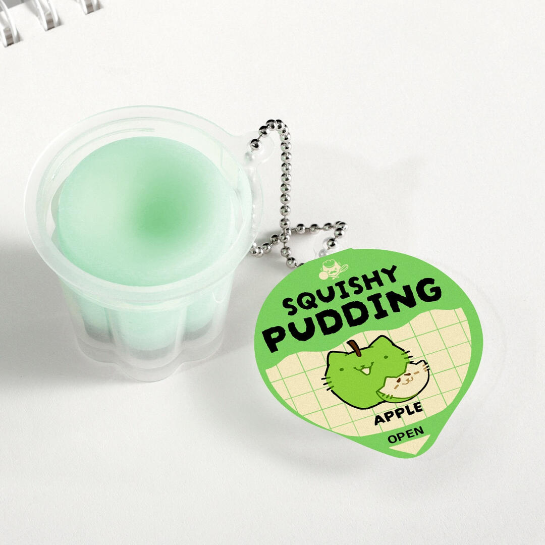 Green apple squishy