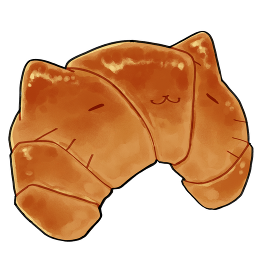 Croissant sticker